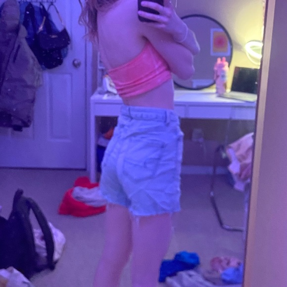 American eagle high waisted jean shorts - Picture 3 of 10